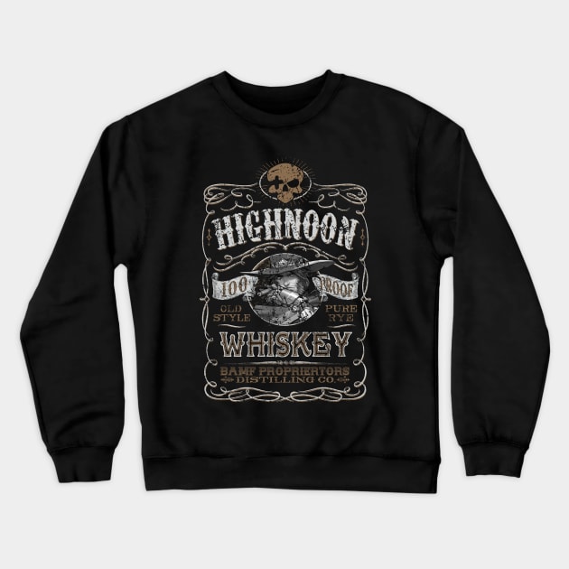 Highnoon Whiskey - McCree Crewneck Sweatshirt by Digitalgarz